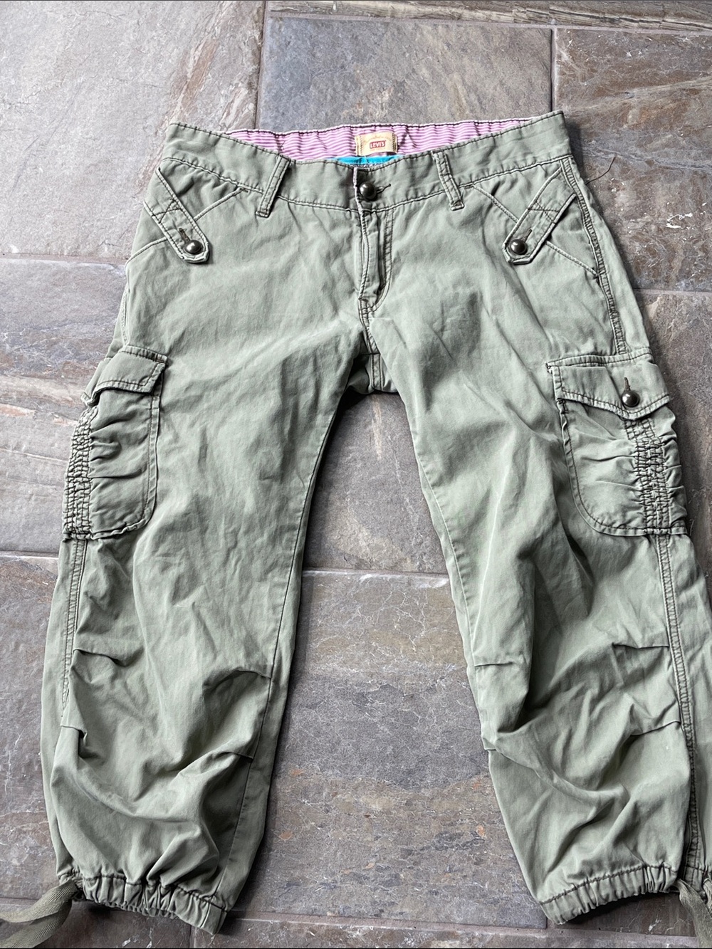 Levi's Olive Green Cargo Pants